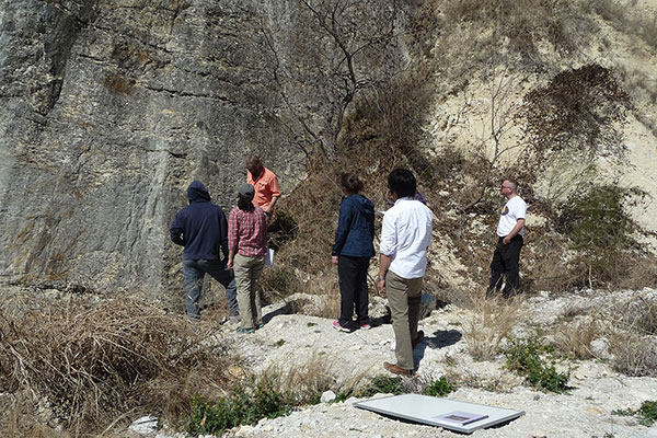 Participants in field course